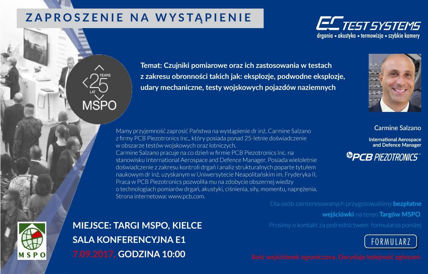 ECTS NEWSLETTER 2017 MSPO Carmine ff2 - ECTS NEWSLETTER 2017