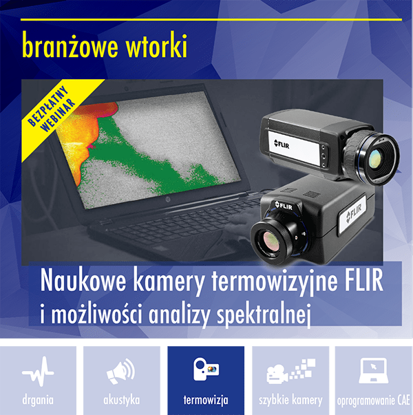 zaproszenie webinar FLIR naukowe