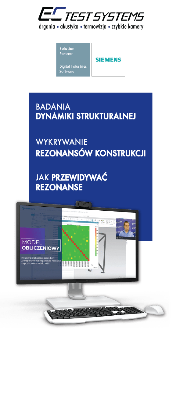 WEBINAR NA ŻĄDANIE: Dynamika strukturalna: korelacja symulacji i pomiarów w Simcenter 3D baner 300 × 600 www2 - WEBINAR NA ŻĄDANIE: Dynamika strukturalna: korelacja symulacji i pomiarów w Simcenter 3D