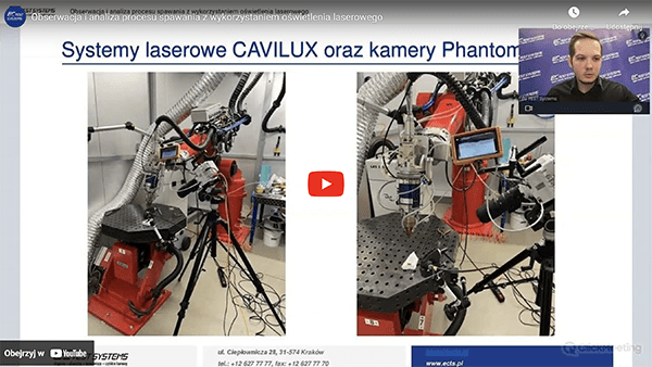 Obserwacja i analiza procesu spawania - Obserwacja i analiza procesu spawania z wykorzystaniem oświetlenia laserowego
