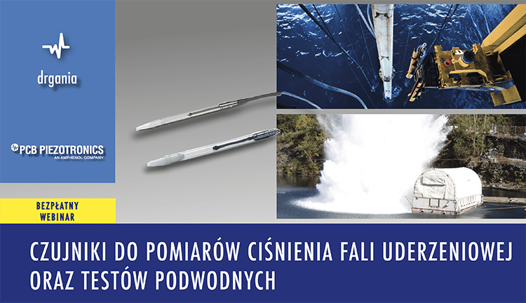 fala uderzeniowa oraz testy podwodne - Czujniki do pomiarów ciśnienia fali uderzeniowej oraz testów podwodnych