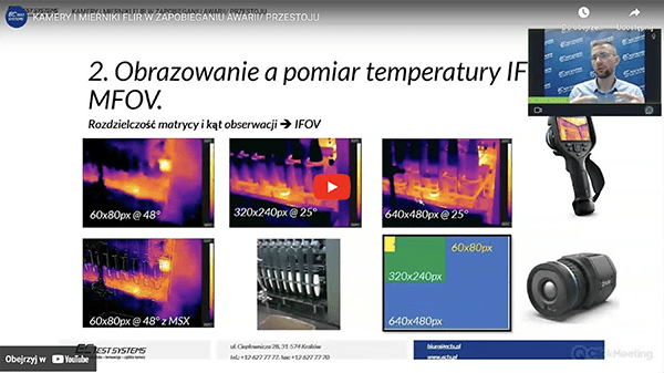 Kamery i mierniki flir w zapobieganiu awarii - Kamery i mierniki FLIR w zapobieganiu awarii/ przestoju