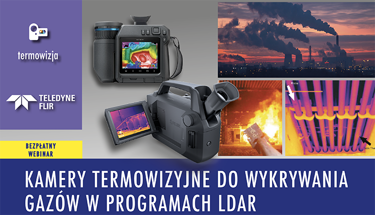 webinary FLIR LDAR www2 - Kamery termowizyjne do wykrywania gazów w programach LDAR