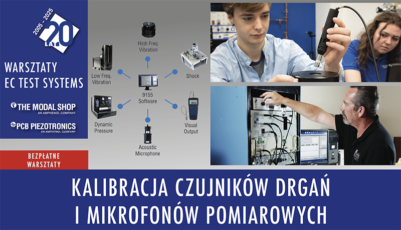 Warsztaty ECTS TMS www - Warsztaty EC TEST Systems: Kalibracja czujników drgań i mikrofonów pomiarowych