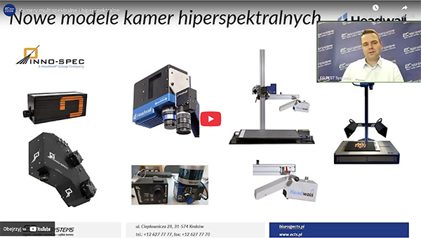Kamery multispektralne i hiperspektralne Inno Headwall - Kamery multispektralne i hiperspektralne