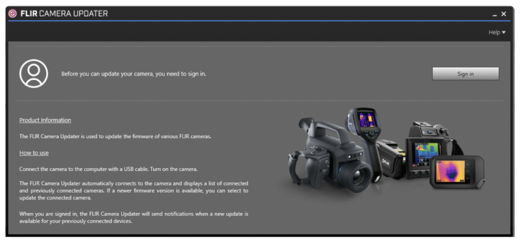 FLIR OGI 1024x478 - Aktualizacja oprogramowania v1.27.004 dla kamer OGI FLIR serii G
