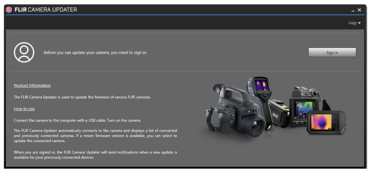 FLIR OGI - Aktualizacja oprogramowania v1.27.004 dla kamer OGI FLIR serii G