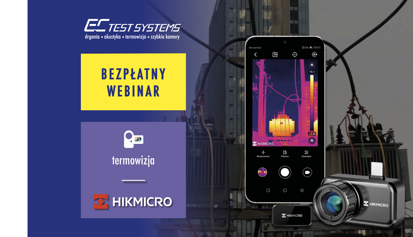 webinary HIK Mini www - Bezpłatny webinar: Mała kamera, duże możliwości – seria kamer termowizyjnych HIKMICRO Mini w praktyce