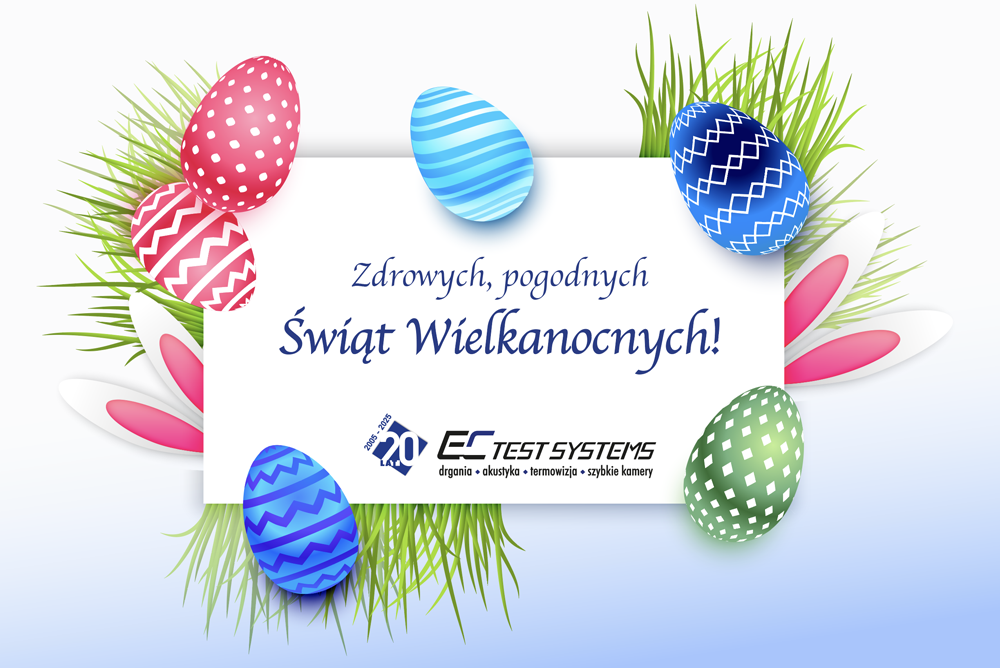 kartka 2026 2 - Zdrowych, pogodnych Świąt  Wielkanocnych!