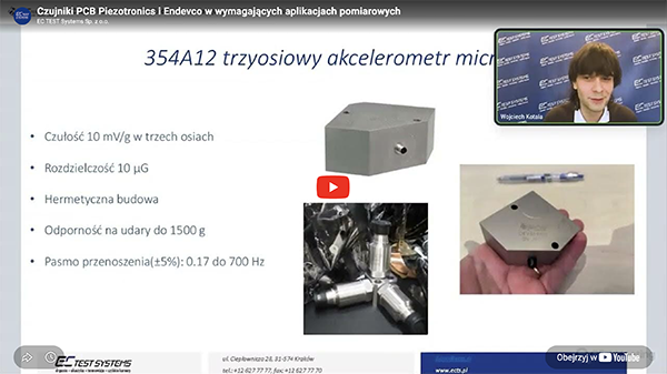 Czujniki PCB Piezotronics i Endevco w wymagajacych aplikacjach pomiarowych - Czujniki PCB Piezotronics i Endevco w wymagających aplikacjach pomiarowych