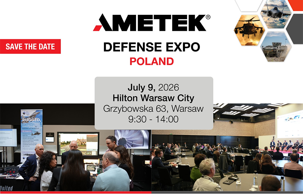 Defence Expo - EC TEST Systems i Vision Research zapraszają na AMETEK Defense Expo Poland 2026