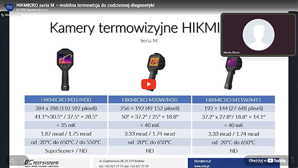 HIKMICRO seria M – mobilna termowizja do codziennej diagnostyki - HIKMICRO seria M – mobilna termowizja do codziennej diagnostyki